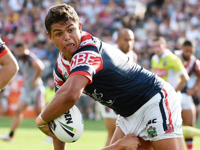 Latrell Mitchell of the Roosters