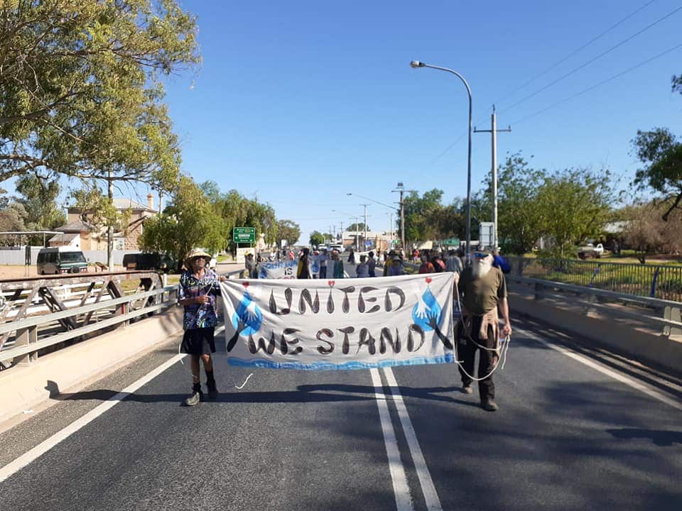 The Wilcannia Bridge Blockade.