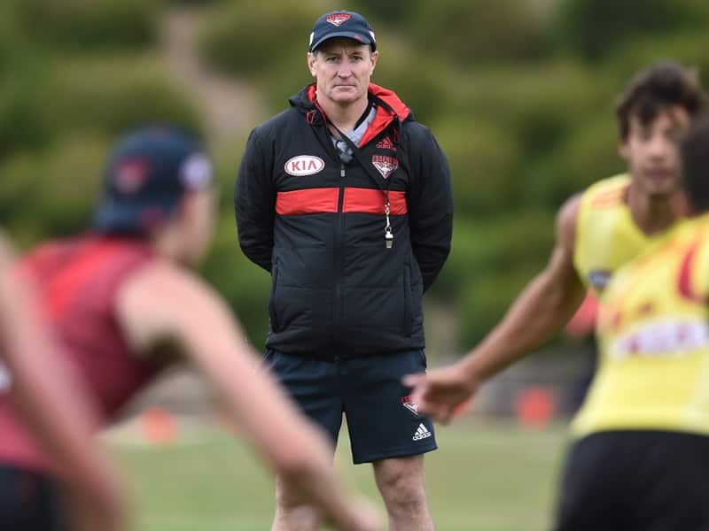 Essendon AFL coach John Worsfold