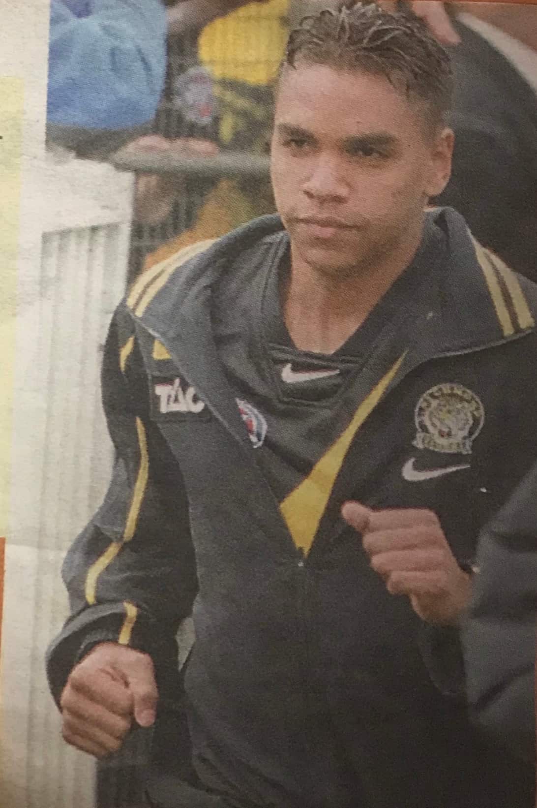 Andrew Krakouer made his AFL debut with Richmond FC