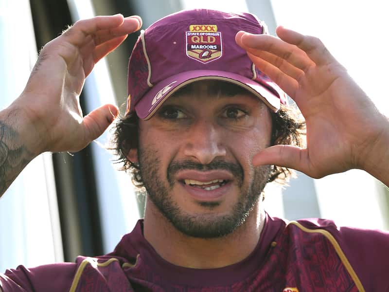 NRL player Johnathan Thurston
