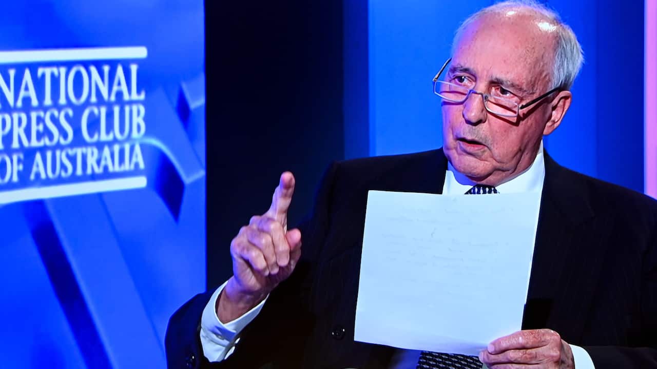 Paul Keating_National Press Club