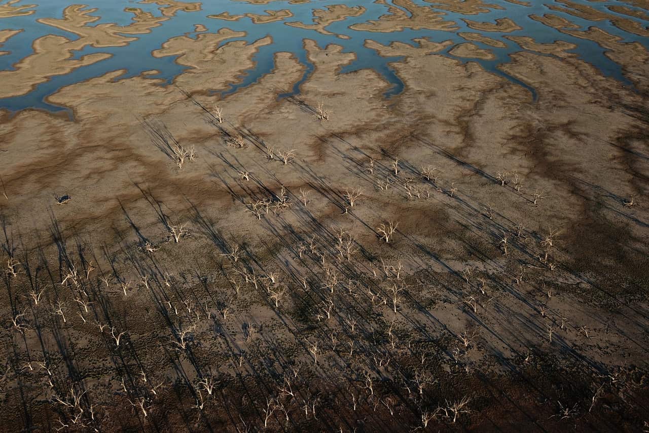 The Darling River and the Menindee Lakes are under pressure from low water flow as a result of the continuing drought.