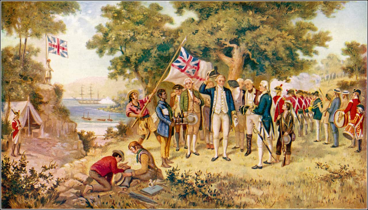Captain Cook takes formal  possession of New South Wales         Date: 28 April 1770
