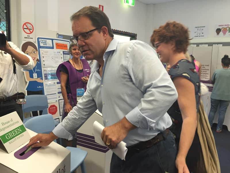 Labor's candidate for Solomon Luke Gosling