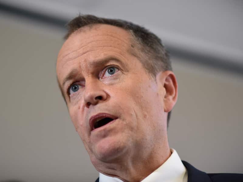Australian Opposition Leader Bill Shorten
