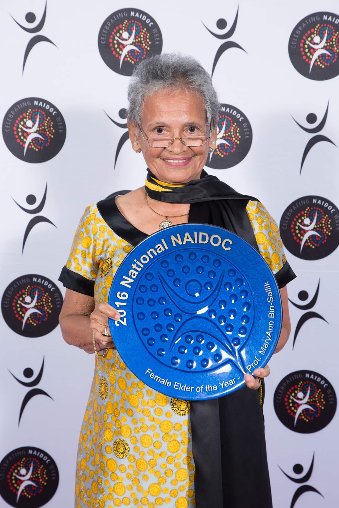 2016 NAIDOC Awards Female Elder of the Year, Prof Maryann Bin-Sallik.