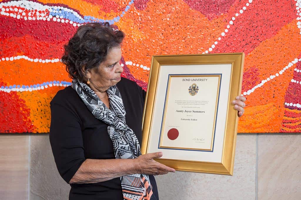 Bond University Aunty Joyce