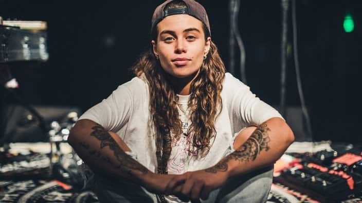 An undated supplied photograph obtained on July 25, 2017, of Australian singer-songwriter Tash Sultana.