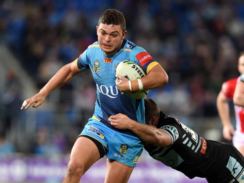 Ash Taylor of the Gold Coast Titans