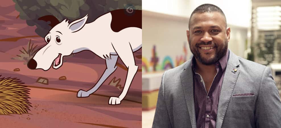 Aaron Fa'Aoso plays old dog