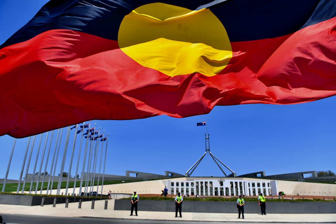 Aboriginal Flag Parliament House Canberra