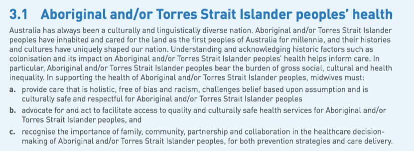 Nursing Midwifery Board's Codes of Conduct 