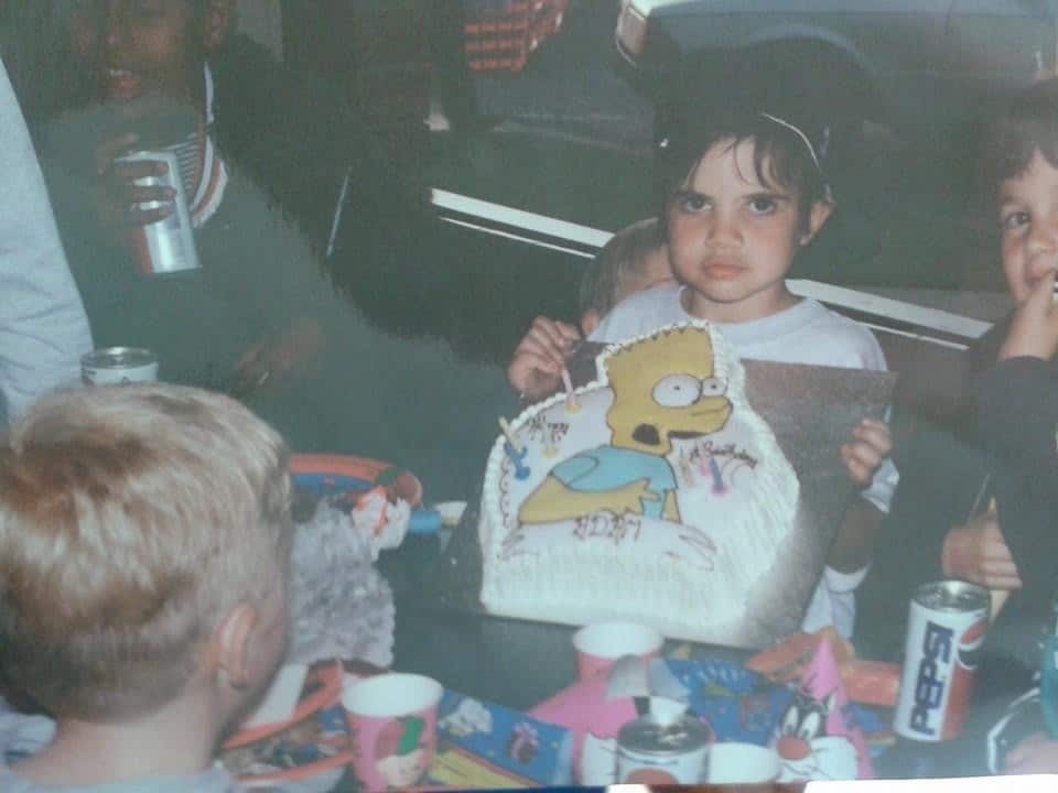 Adam Briggs as a Child