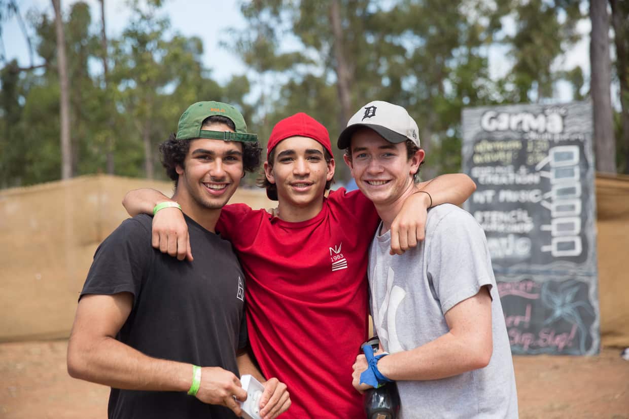 Boys at Garma
