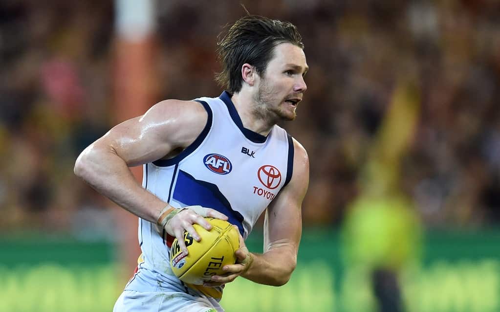 Adelaide Crows player Patrick Dangerfield 