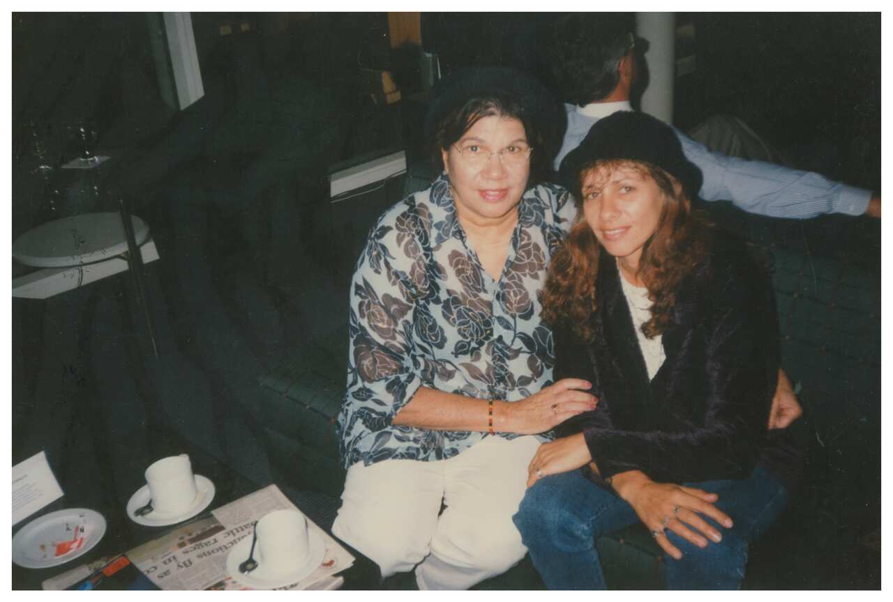 Ali Cobby with her birth mother Audrey