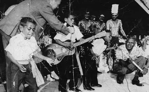 Jackie Anderson Angus Rabbitt and Freddie Douglas