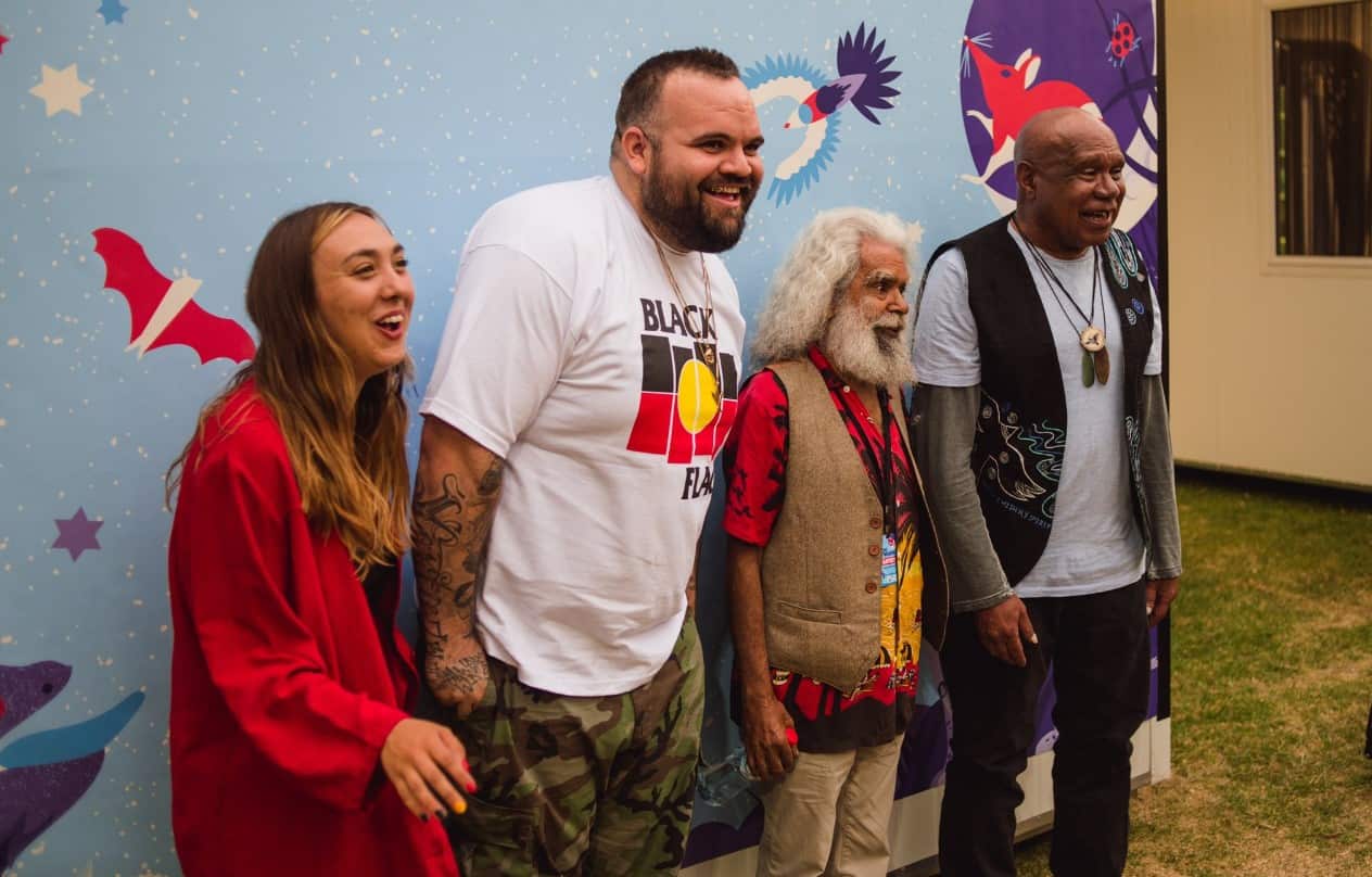 Uncle Jack Charles Uncle Archie Roach