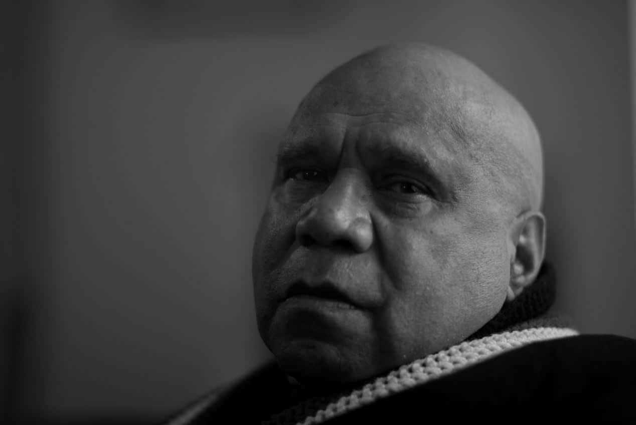 musician Archie Roach poses for photographs