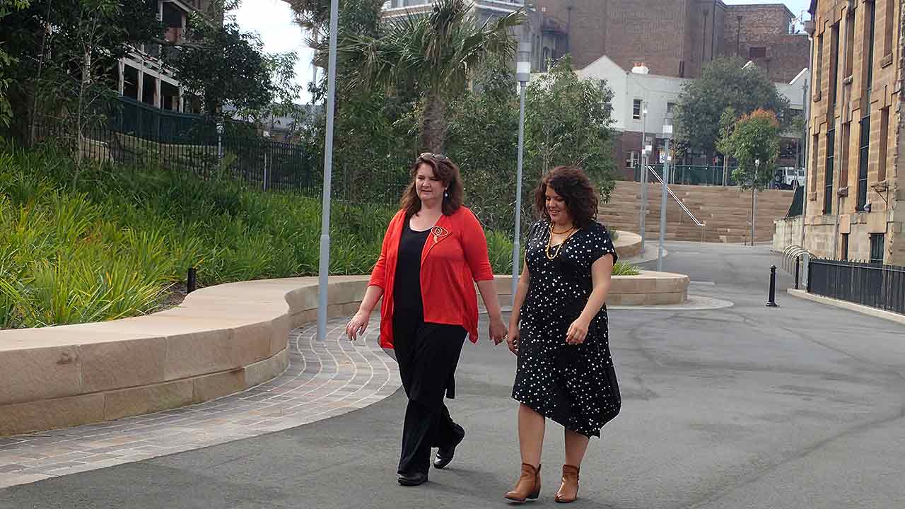 Amanda Reynolds and Genevieve Grieves