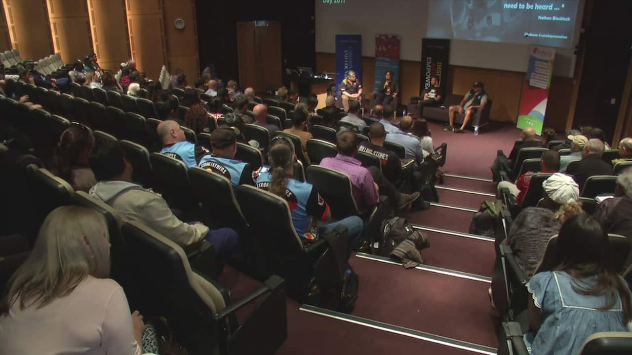 Suicide Prevention Awareness Day gathering in Sydney.