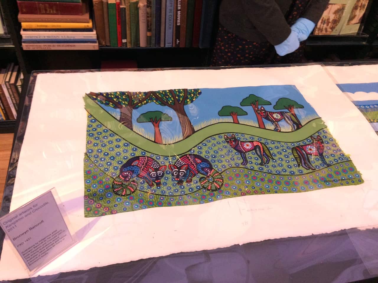 Bronwyn Bancroft's original illustrations have recently been acquired by the NSW state library.