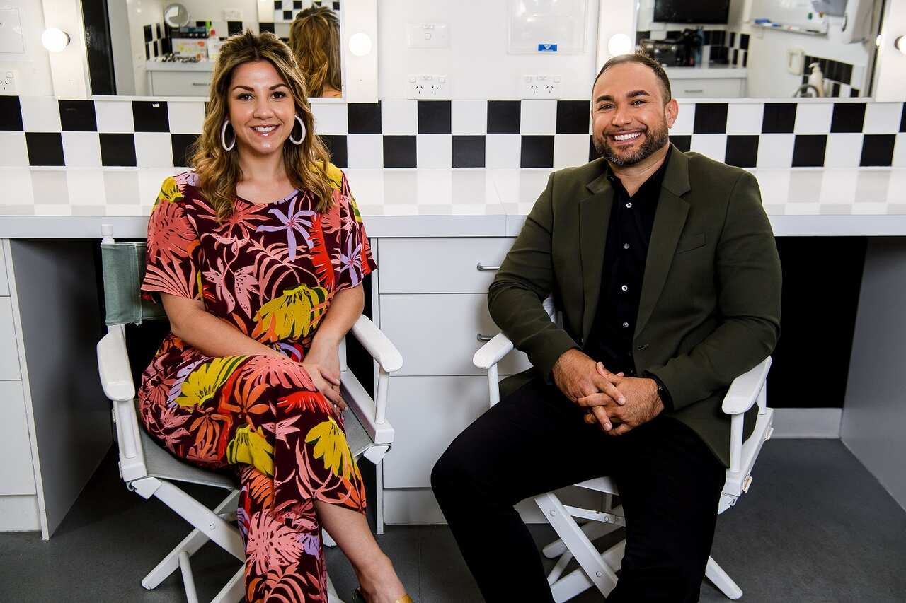 Shahni Wellington and Ryan Liddle return to morning television with all-Indigenous show, Big Mob Brekky