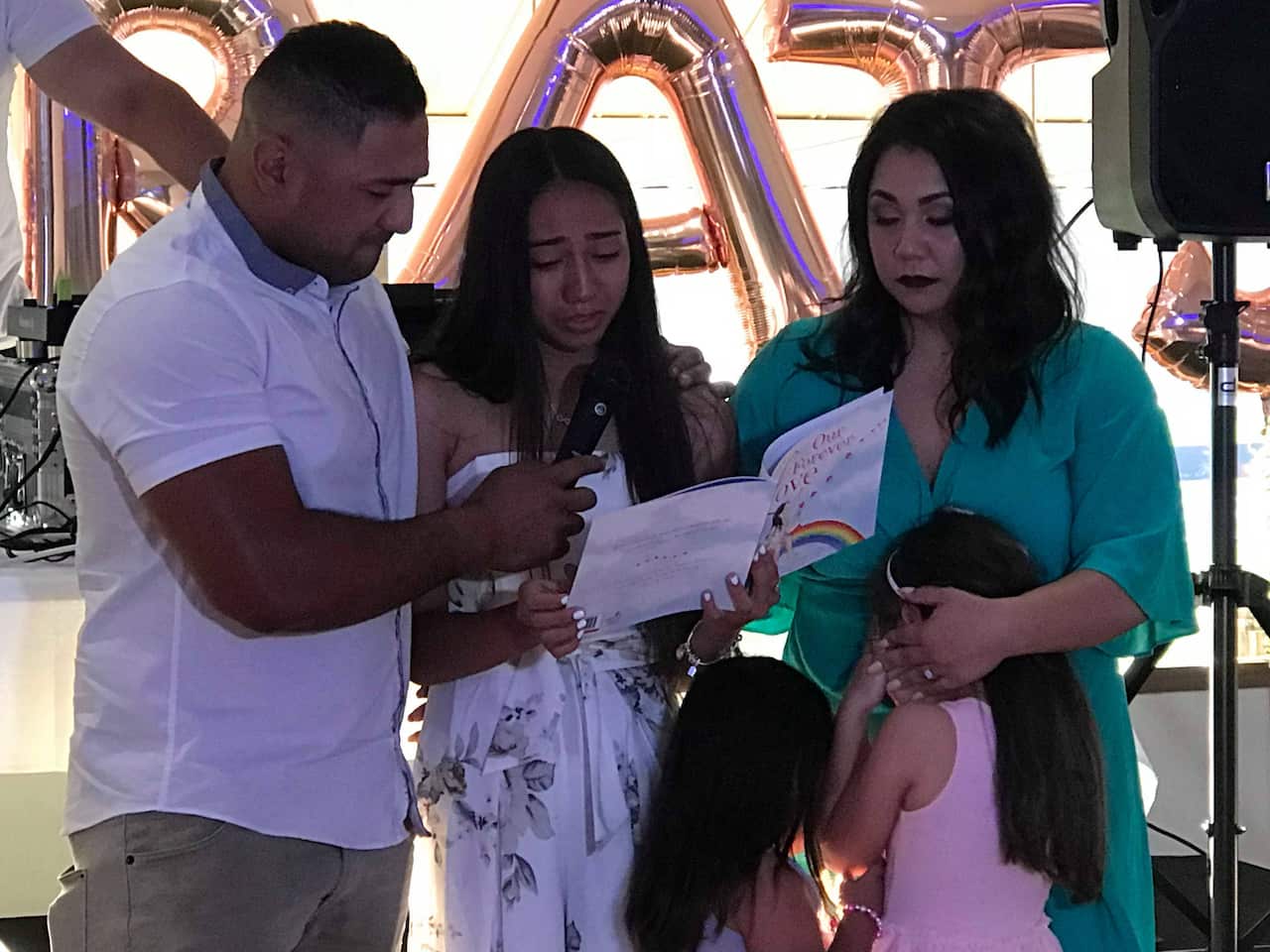 Kristie Groat-Barber at her book launch