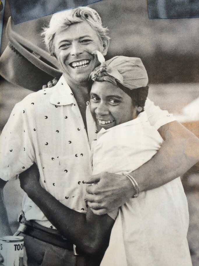 David Bowie and Joelene King