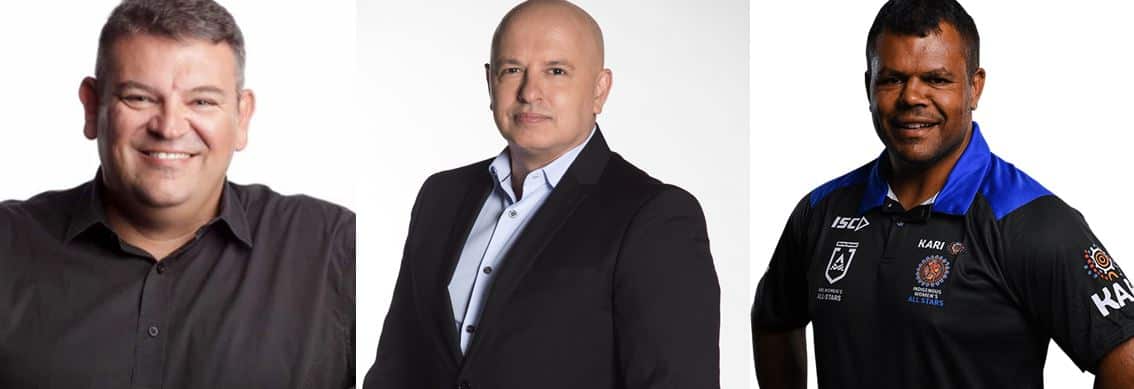 Brad Cooke, Djuro Sen and Dean Widders