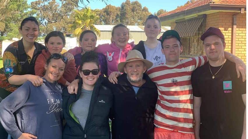 Photo of Brandii Williams and her family