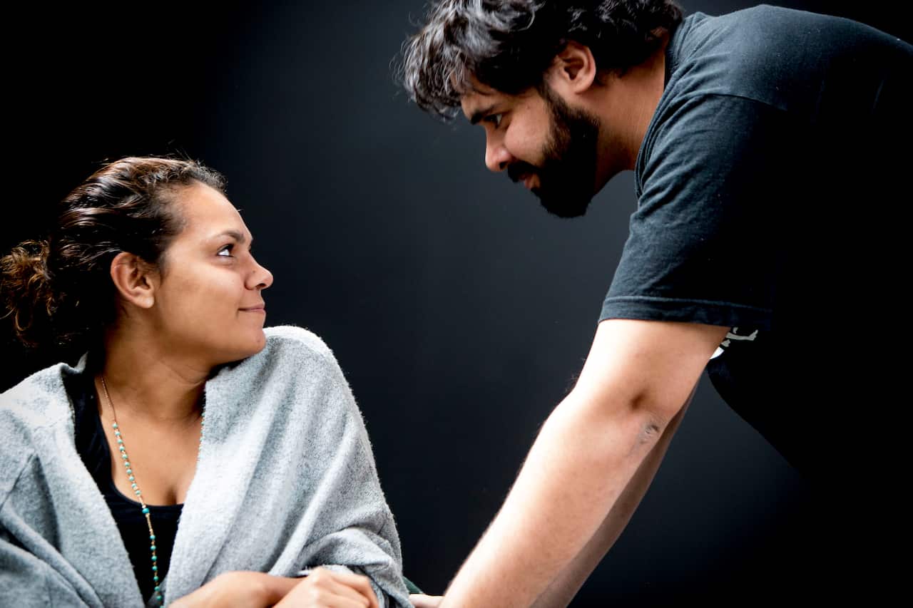 Rarriywuy Hick and Bjorn Stewart in 'Brothers Wreck'