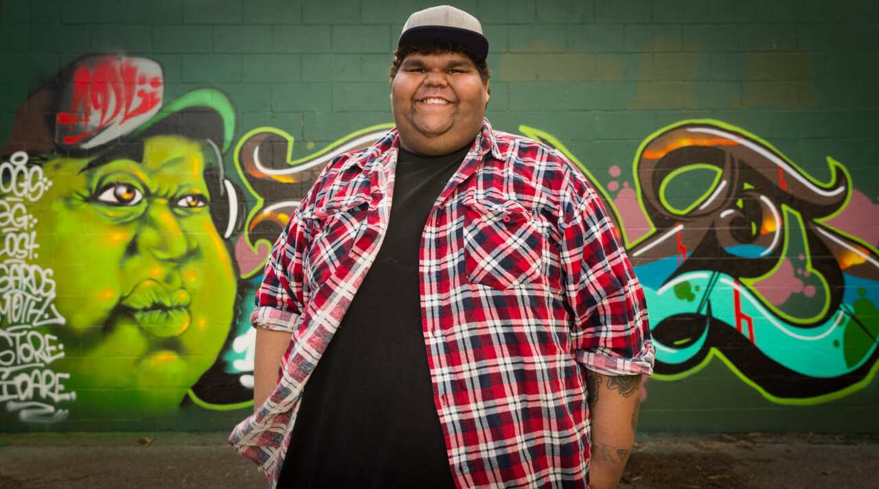 Graffiti artist, Kingsley “Budda” Hampton