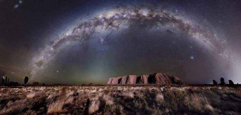 Uluru Milky Way