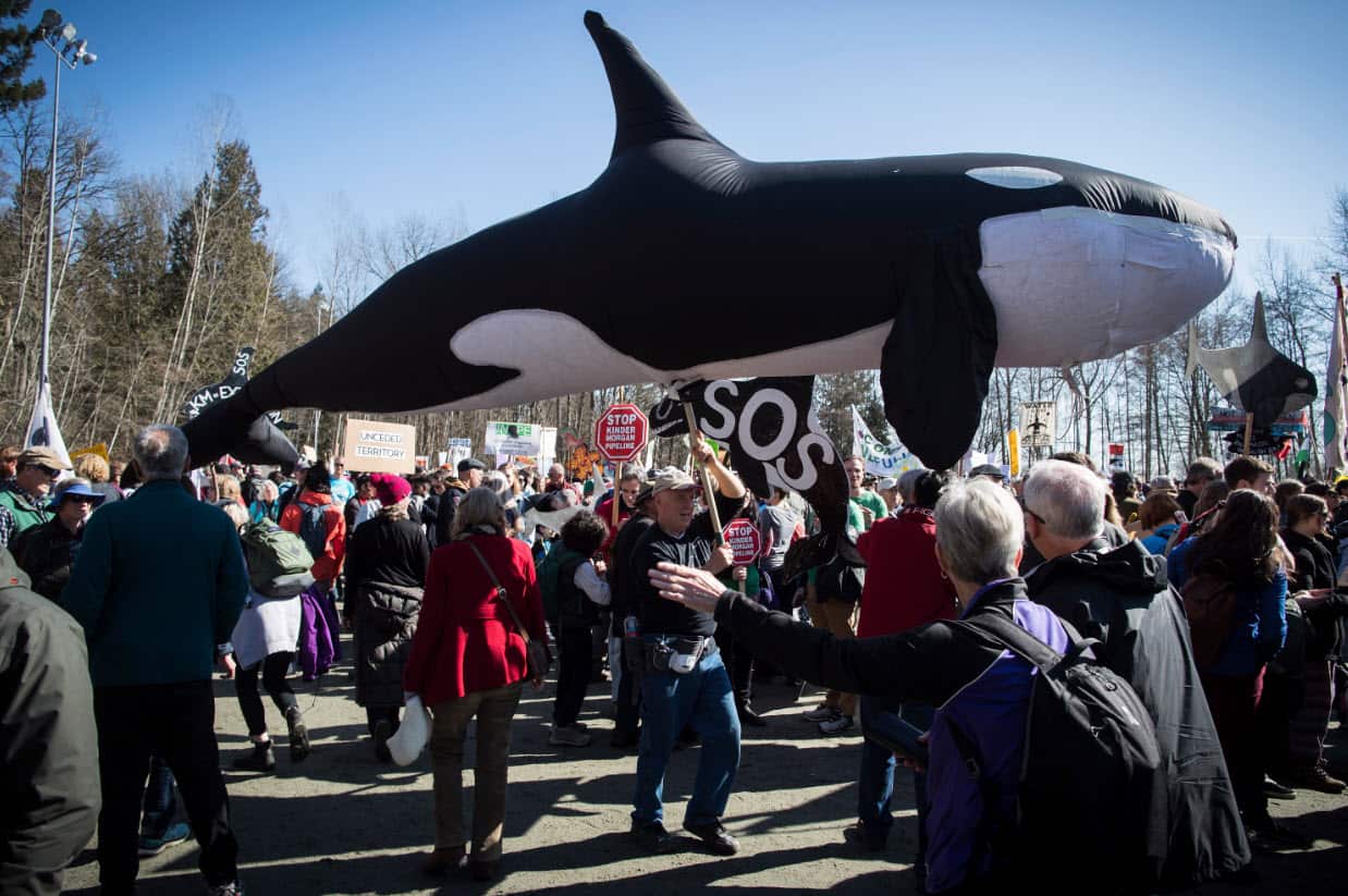 Canada pipeline protest