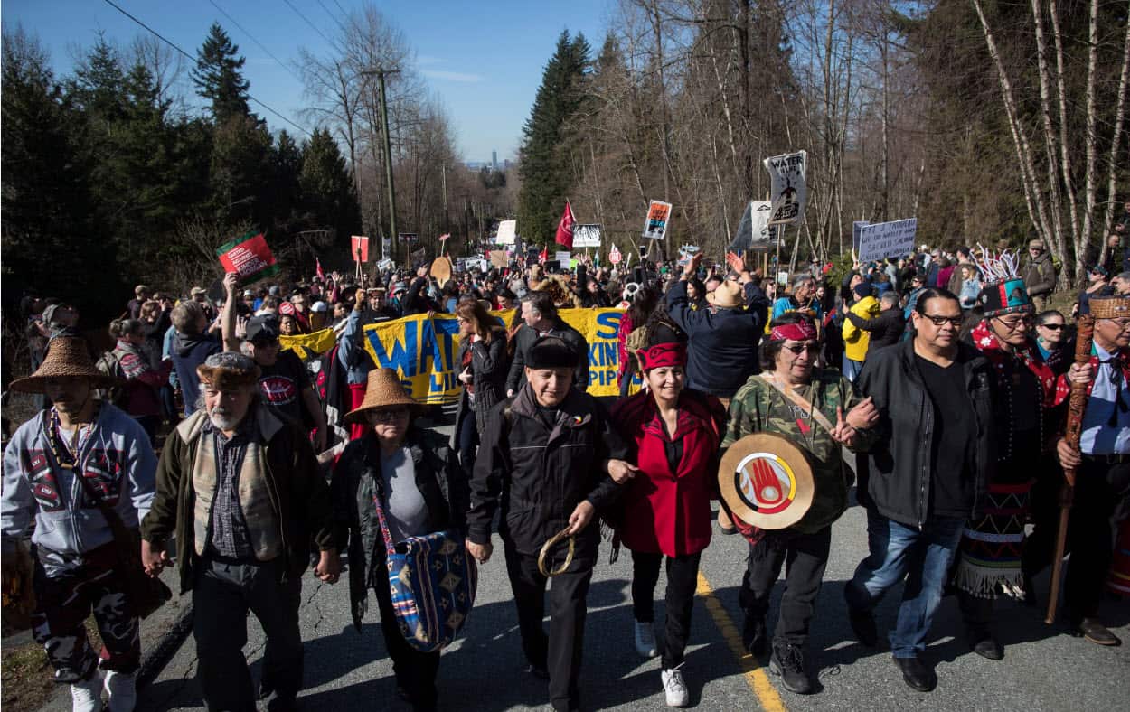 Canada pipeline protest