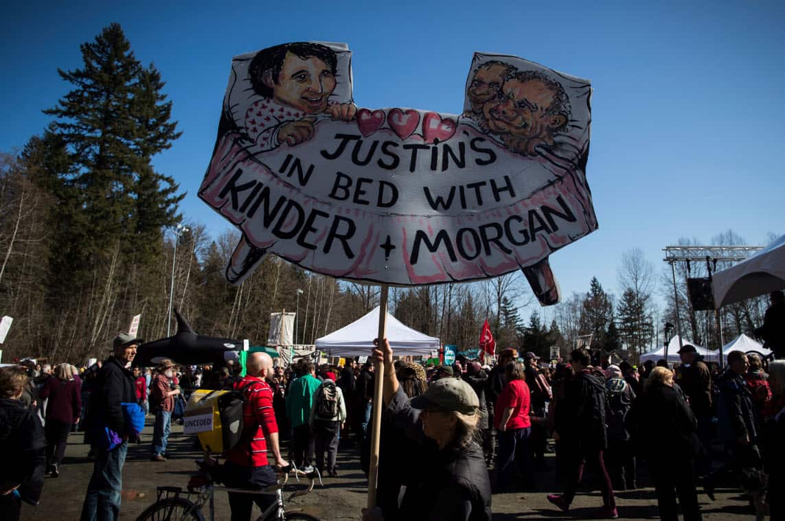 Canada pipeline protest