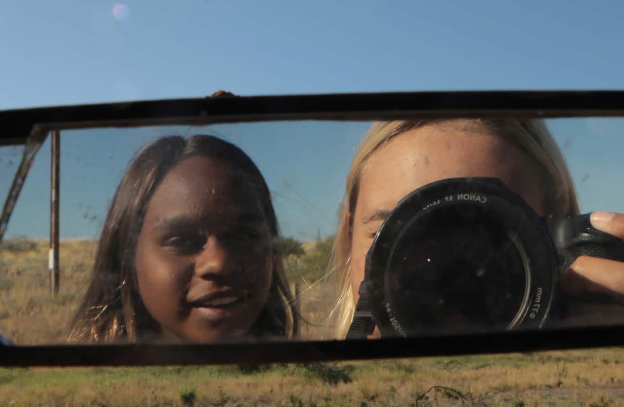 Artistic photo Roebourne car