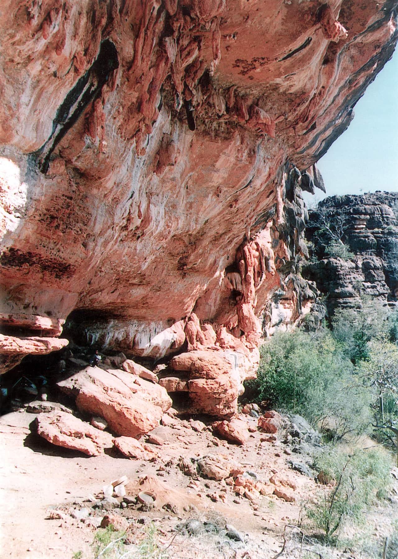 Carpenter's Gap site, WA. 