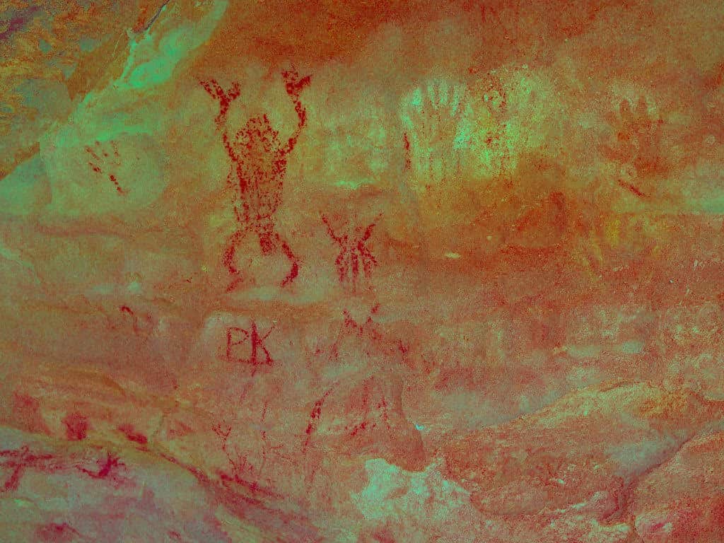 Burragorang Valley Indigenous art 