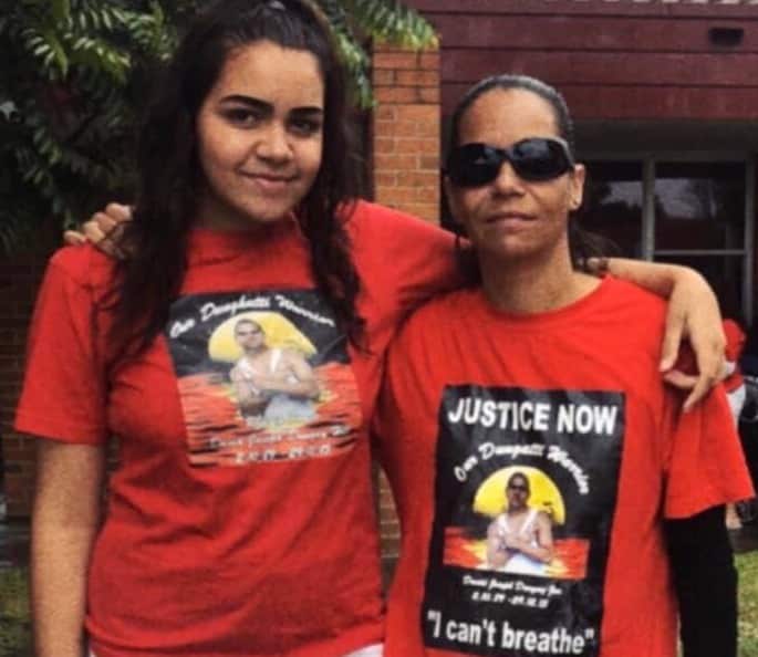 Christine Dungay with her daughter Dorothy