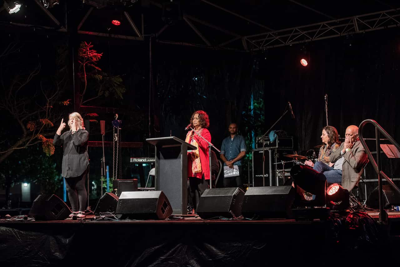 Henrietta Fourmile CIAF Opening