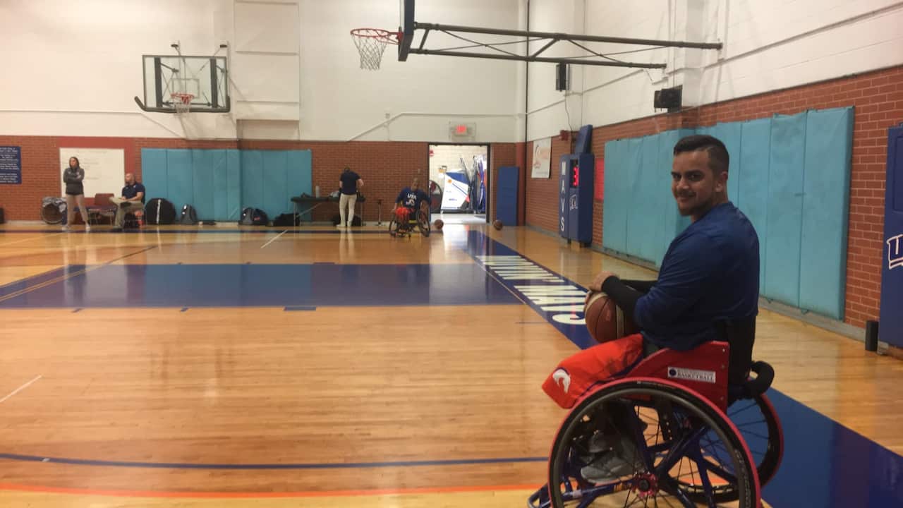 Clarence McCarthy-Grogan of the UTA Movin' Mavs.