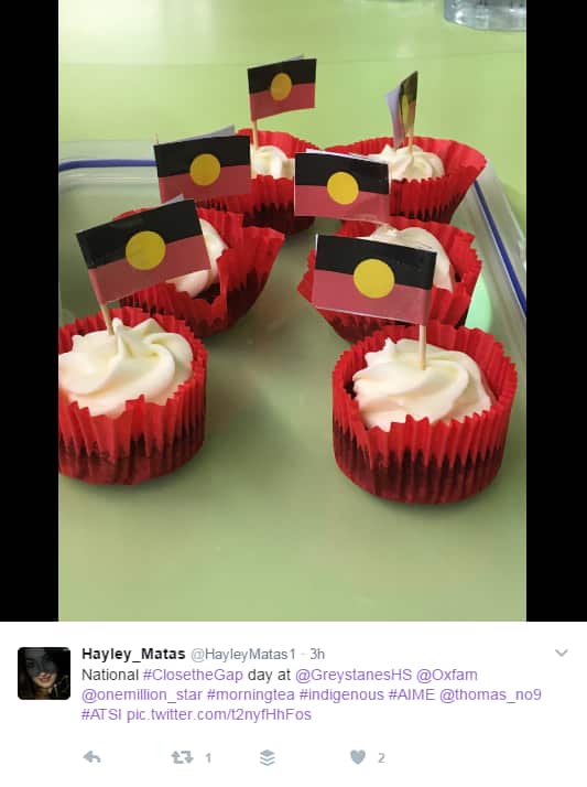 Close the Gap cupcakes