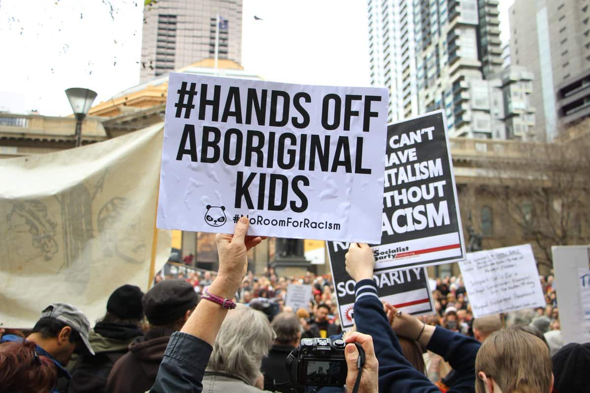 Hands off Aboriginal kids