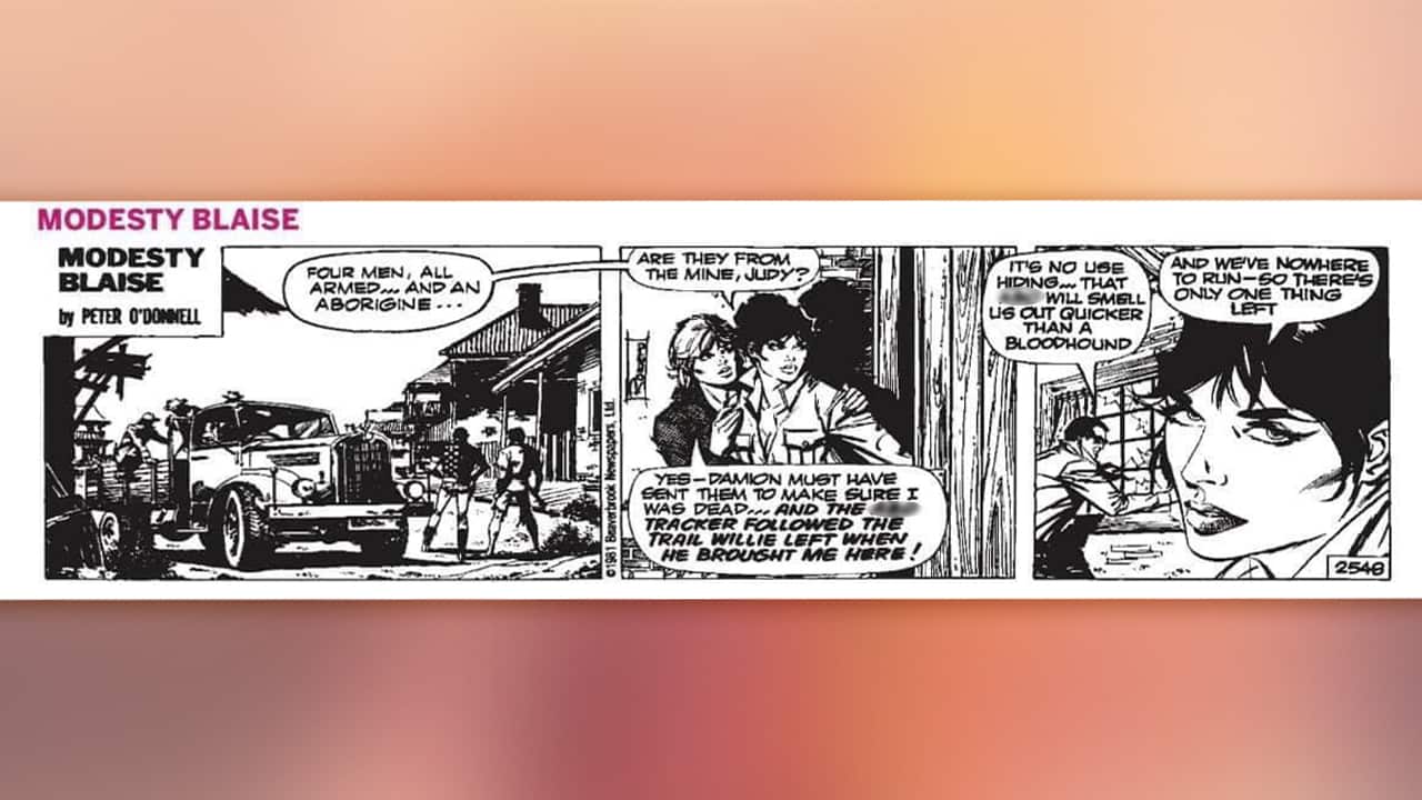 the west comic strip