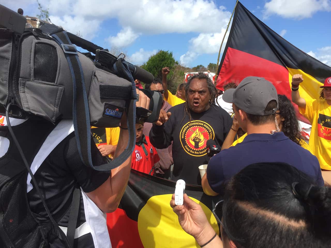 Commonwealth Games protest