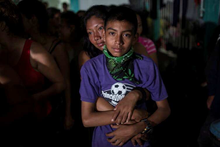 Hondurian Migrants Mexico Caravan