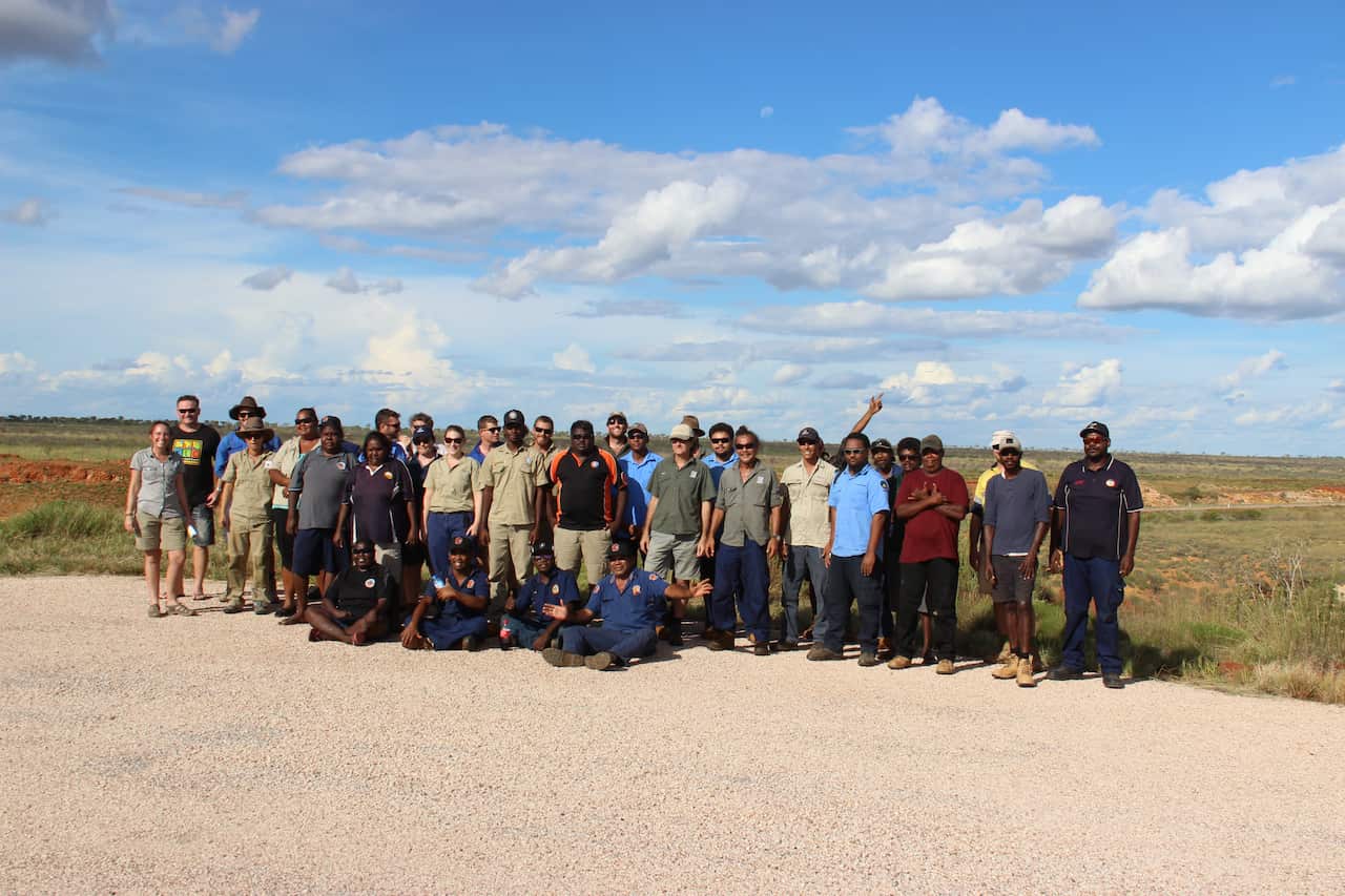 Rangers Training on Country 